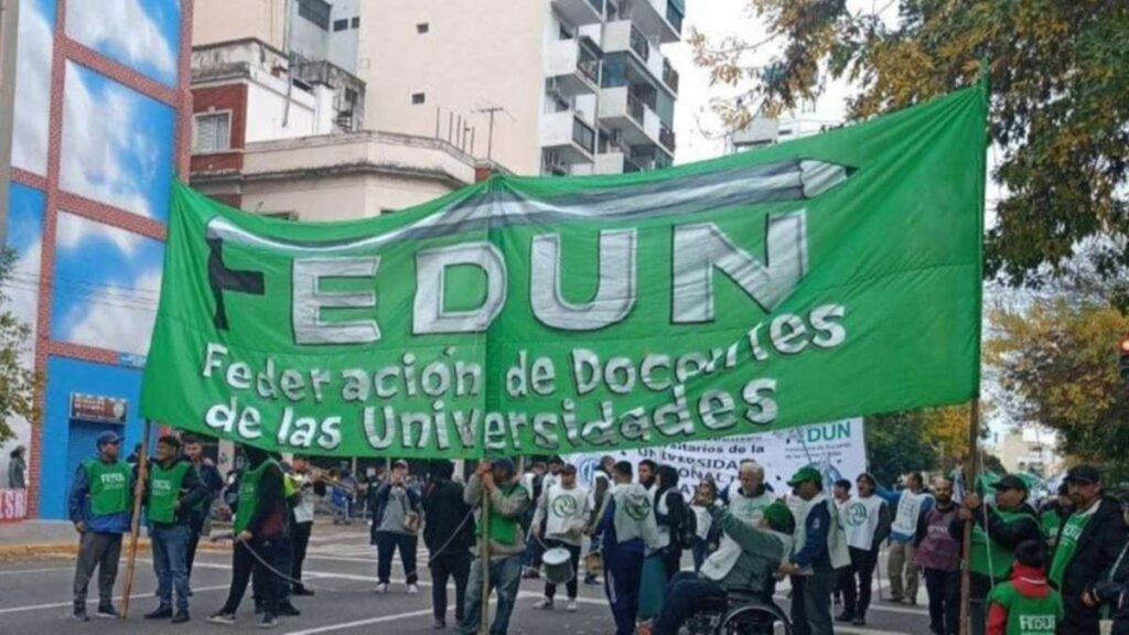 FEDUN confirmó un nuevo paro para esta semana: “Continuaremos defendiendo las banderas de...