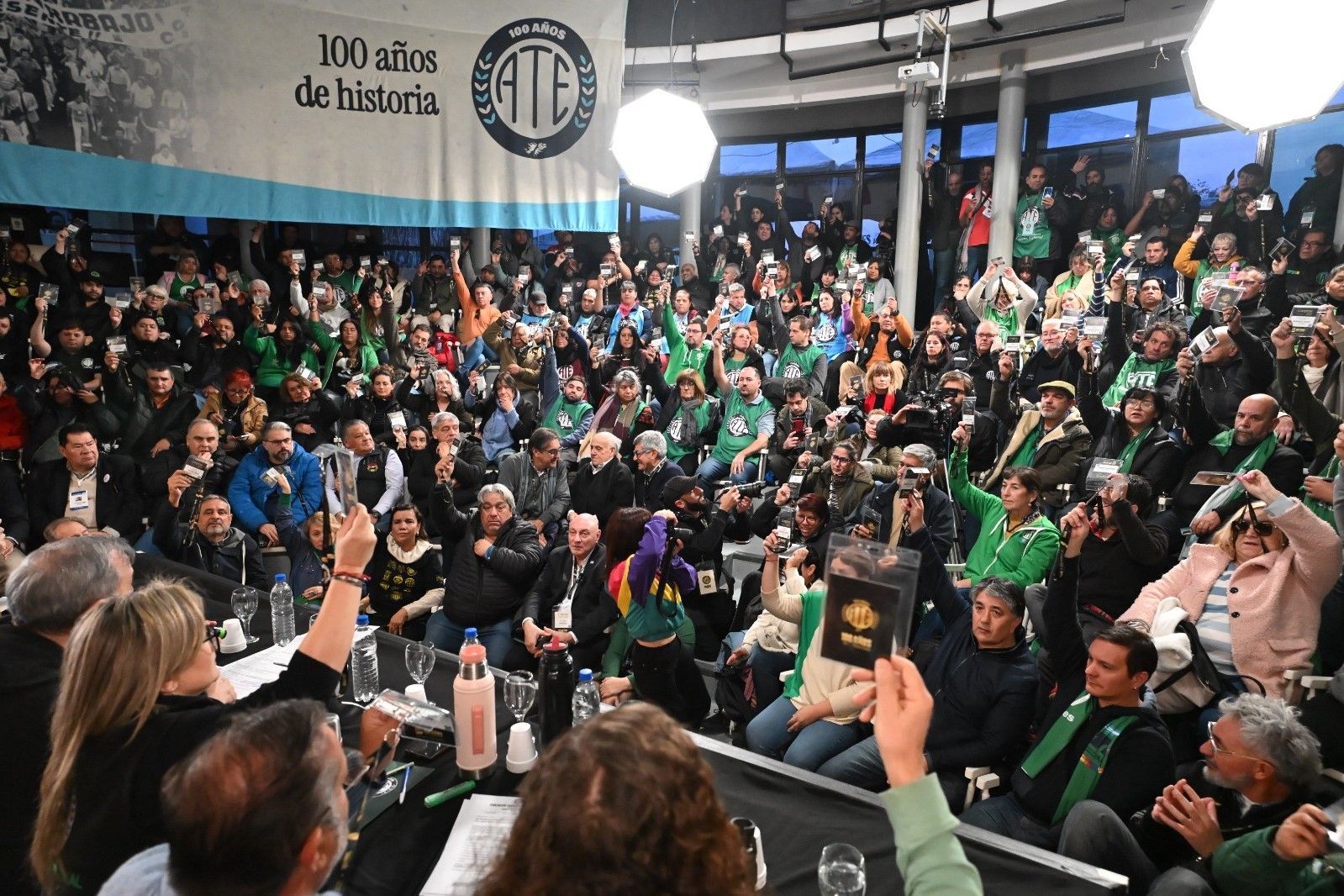 ATE demandó al Gobierno en la Justicia por usar los fondos jubilatorios para pagar despidos empresariales a…