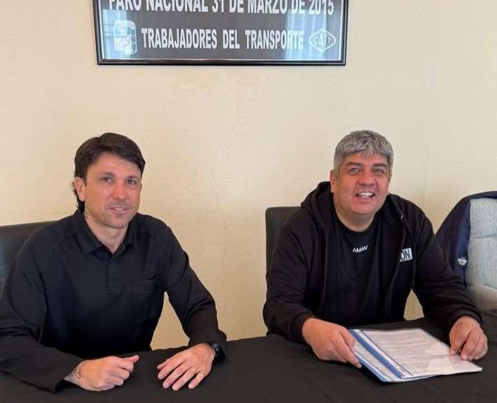 El líder de los aeronavegantes recibió a Pablo Moyano: “Compromiso con los derechos laborales”